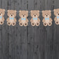 Teddy Bear Garland, Teddy Bear Banner, Teddy Bear Decorations, Teddy Banner, Teddy Bear Birthday, Teddy Bear Baby Shower, Teddy Bear Nursery
