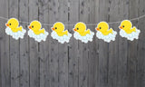 Rubber Duck Banner, Rubber Duck Garland, Rubber Duck Decorations, Rubber Duck Baby Shower, Rubber Duck Photo Prop, Rubber Duck Birthday