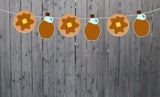 Pancake and Syrup Garland, Pancake Garland, Pancake Banner, Pancakes and Pajamas, Slumber Party, Pancake Photo Prop, Pancake Decorations