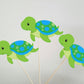 Turtle Garland, Turtle Banner, Turtle Decorations, Under the Sea Banner, Garland, Green Turtle, Baby Shower, Photo Prop