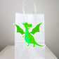 Dragon Goody Bags, Dragon Favor Bags, Dragon Gift Bags, Dragon Party Bags, Dragon Birthday, Dragon Favors