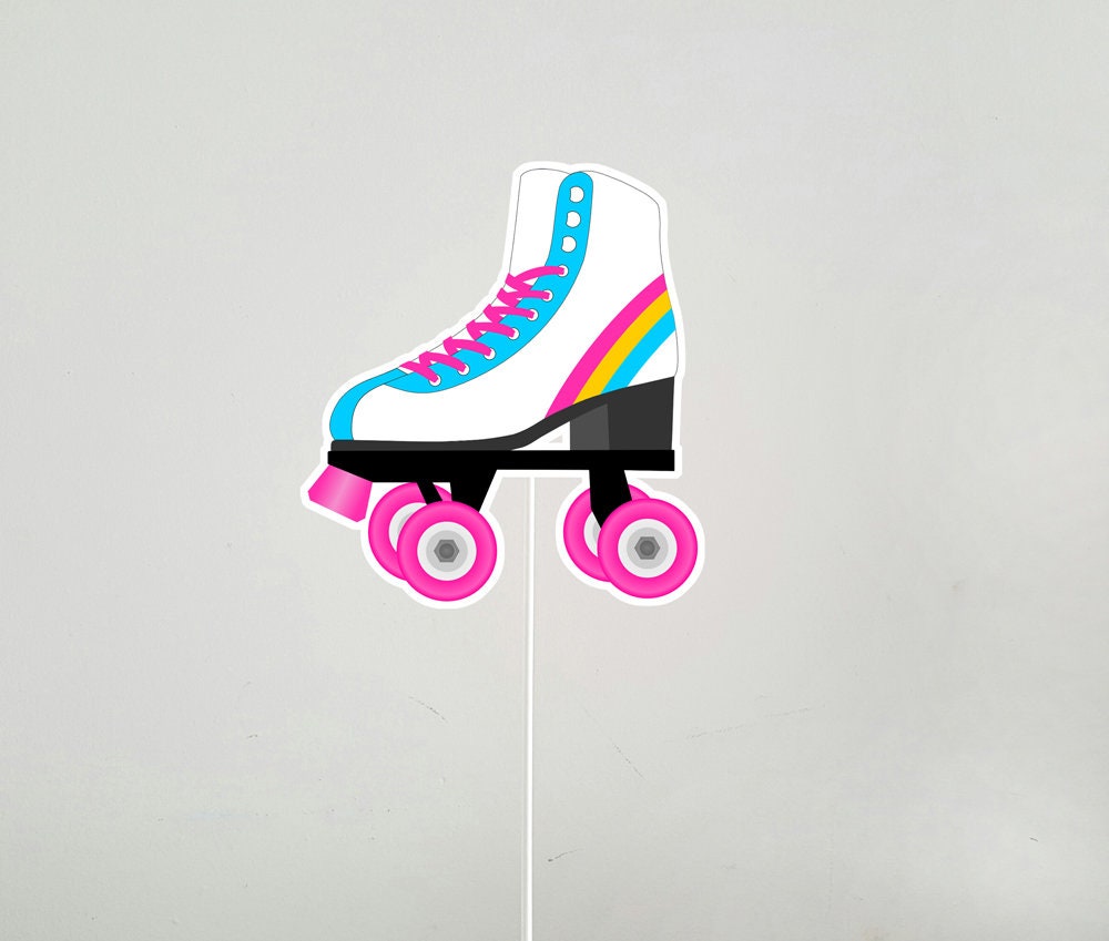 Roller Skate Garland, Roller Skate Banner, Roller Skate Party Banner, Roller Skate Decorations, Roller Skate Party Sign - 32419316P