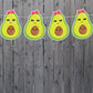 Avocado Garland, Avocado Banner, Avocado Decorations, Avocado Home Decorations