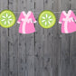 Spa Banner, Spa Garland, Spa Birthday Party, Spa Robe, Cucumber Garland, Spa Party Banner, Spa Party Garland, Spa Party Decorations, Spa Day