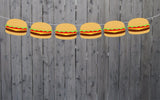 Hamburger Goody Bags, Hamburger Favor Bags, Hamburger Gift Bags, Hamburger Goodie Bags, Hamburger Party, Hamburger Birthday, Cheeseburger