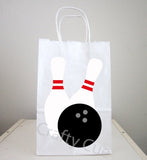 Bowling Goody Bags, Bowling Favor Bags, Bowling Gift Bags, Bowling Party Bags (22617945P)