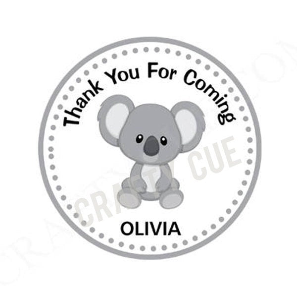 Koala Goody Bags, Koala Favor Bags, Koala Gift Bags, Koala Birthday Favors