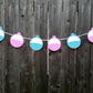 FISHING PARTY GARLAND - Fishing Party Banner Fishing decorations fish party banner fish party garland Fishing Bobber fishing Baby Shower