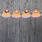 Pancake Garland, Pancake Birthday Banner, Pancake Banner, Pancakes and Pajamas, Slumber Party, Pancake Photo Prop, Pancake Decorations