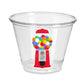 GUMBALL PARTY CUPS - Gumball Birthday Gumball Party Gum Ball Cups Candy Birthday Candy Cups Dessert Table Cups Sweets Table Cups Candy Gum
