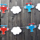 Airplane Garland, Airplane Banner, Airplane Party Garland, Airplane Baby Shower, Airplane Banner, Airplane Photo Prop (48171013P)