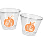 PUMPKIN PARTY CUPS - Little Pumpkin First Birthday Decoration Little Pumpkin Party Fall Baby Shower Fall Party Cups Thanksgiving Cups Little