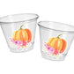 PUMPKIN PARTY CUPS - Little Pumpkin First Birthday Decoration Little Pumpkin Party Fall Baby Shower Fall Party Cups Thanksgiving Cups Little