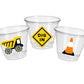 CONSTRUCTION PARTY CUPS - Dump Truck Party Cups Construction Truck Cups Construction Birthday Construction Party Construction Decorations