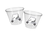 GOLF PARTY CUPS - Golfing Party Cups Golf Birthday Golf Party Golf Decorations Golf Party Supplies Golfing Cups Golf Cups Golf Favors