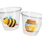 BUMBLE BEE PARTY Cups - Bumble Bee Cups Bumble Bee Baby Shower Bumble Bee Birthday Bumble Bee Decorations Bumble Bee Party Supplies