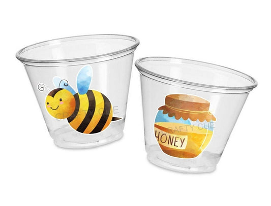 BUMBLE BEE PARTY Cups - Bumble Bee Cups Bumble Bee Baby Shower Bumble Bee Birthday Bumble Bee Decorations Bumble Bee Party Supplies