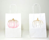 Pumpkin Goody Bags, Pumpkin Favor Bags, Pumpkin Gift Bags, Little Pumpkin Birthday, Little Pumpkin Party, Pumpkin Gift Bags, Pumpkin Decor