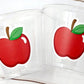 APPLE Cups, Apple, Birthday, Apple Party, Teacher Party, Back to School Cups, School Party, School Decorations, Teacher's Gift, Snack Cups