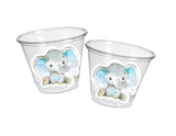 ELEPHANT PARTY CUPS- Elephant Cups Elephant Decorations Elephant Birthday Elephant Party Elephant Party Favors Elephant Baby Shower Sprinkle