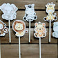 Set of 12 - SAFARI ANIMAL CUPCAKE Toppers - Jungle Animal Cupcake Toppers - Zoo Animal Cupcake Toppers - Safari Animal Cupcake Toppers