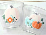 PUMPKIN PARTY CUPS - Little Pumpkin First Birthday Decoration Little Pumpkin Party Fall Baby Shower Fall Party Cups Thanksgiving Cups Little