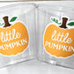PUMPKIN PARTY CUPS - Little Pumpkin First Birthday Decoration Little Pumpkin Party Fall Baby Shower Fall Party Cups Thanksgiving Cups Little
