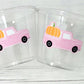 FALL PARTY CUPS - Little Pink Truck Birthday Pumpkin Cups Little Pumpkin 1st Birthday Pumpkin Truck Birthday Decoration Little Pumpkin Party
