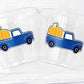 BLUE PUMPKIN TRUCK Cups - Fall Party Cups Truck Birthday Pumpkin Cups Little Pumpkin 1st Birthday Pumpkin Truck Birthday Decoration Fall Cup