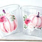 PINK PUMPKIN PARTY Cups - Little Pumpkin First Birthday Decoration Little Pumpkin Party Fall Baby Shower Fall Party Cups Thanksgiving Cups