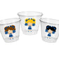 CHEERLEADER PARTY CUPS - Cheer Party Cups Cheerleader Party Cups Cheer Birthday Party Cheer Party Favors Cheer Baby Shower Cups Cheer Squad