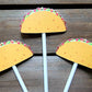 Taco Cupcake Toppers, Taco Birthday, Taco Party, Fiesta, Cinco De Mayo