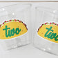 TACO PARTY CUPS - Taco Cups Taco Tuesday Cups Taco Party Taco Birthday Fiesta Party Decorations Cinco De Mayo Taco Twosday Party Taco Favors