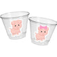 PIG PARTY CUPS - Pig Birthday Cups Pig Party Favors Farm Party Cups Pig Baby Shower Farm Birthday Pig Party Decorations Farm Party Piggy