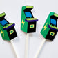 Arcade Cupcake Toppers, Arcade Game Cupcake Toppers, Video Game Cupcake Toppers - Gaming Cupcake Toppers, 80's cupcake toppers