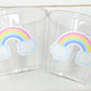RAINBOW PARTY CUPS - Rainbow Cups Rainbow Decorations Rainbow Birthday Rainbow Party Rainbow Party Favors Rainbow Baby Shower Pastel Rainbow