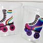 ROLLER SKATE PARTY Cups - Roller Skating Birthday Cups Skate Party Favors Skating Party Cups Roller Skating Birthday 80's Birthday Party