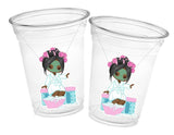 SPA PARTY CUPS - Spa Party Decorations Spa Party Supplies Spa Party Supplies Spa Birthday Party Spa Day Party Spa Day Birthday Spa Parties
