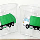 GARBAGE TRUCK PARTY Cups - Garbage Truck Treat Cups Garbage Truck Party Favors Garbage Truck Birthday Favors Trash Garbage Birthday