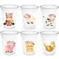 GIRL FARM PARTY Cups - Girl Farm Cups Farm Animal Cups Farm First Birthday Farm Baby Shower Barnyard Party Farm Birthday Decorations Farm