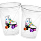 ROLLER SKATE PARTY Cups - Roller Skating Birthday Cups Skate Party Favors Skating Party Cups Roller Skating Birthday 80's Birthday Party