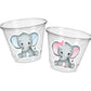 ELEPHANT PARTY CUPS- Elephant Cups Elephant Decorations Elephant Birthday Elephant Party Elephant Party Favors Elephant Baby Shower Sprinkle