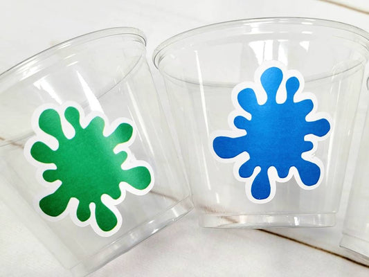 ART PARTY CUPS - Art Painting Party Treat Cups Paint Party Favors Art Party Cups Art Party Treat Cups Painting Party Favor Art Party Favor