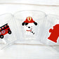 FIRETRUCK PARTY CUPS - Firetruck Cups Firetruck Party Firetruck Birthday Firetruck Birthday Party Favors Fire Truck Favors Fireman Birthday
