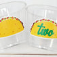 TACO PARTY CUPS - Taco Cups Taco Tuesday Cups Taco Party Taco Birthday Fiesta Party Decorations Cinco De Mayo Taco Twosday Party Taco Favors