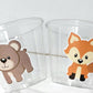 WOODLAND PARTY CUPS - Woodland Cups Woodland Animals Woodland Decorations Woodland Birthday Woodland Baby Shower Woodland Birthday Party