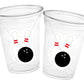 BOWLING PARTY CUPS - Bowling Birthday Cups Bowling Cups First Birthday Bowling Party Decorations Bowling Bowling Cups Bowling Party Favors
