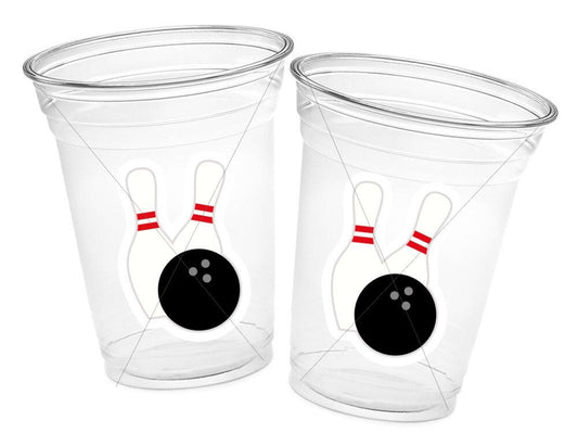 BOWLING PARTY CUPS - Bowling Birthday Cups Bowling Cups First Birthday Bowling Party Decorations Bowling Bowling Cups Bowling Party Favors