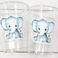 ELEPHANT PARTY CUPS- Elephant Cups Elephant Decorations Elephant Birthday Elephant Party Elephant Party Favors Elephant Baby Shower Sprinkle
