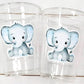 ELEPHANT PARTY CUPS- Elephant Cups Elephant Decorations Elephant Birthday Elephant Party Elephant Party Favors Elephant Baby Shower Sprinkle